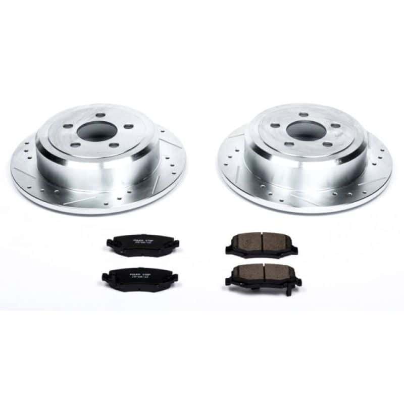 PowerStop — Power Stop 07-11 Dodge Nitro Rear Z23 Evolution Sport Brake Kit - view 1