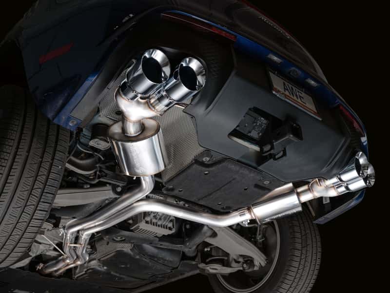 AWE Tuning — AWE Tuning 2022+ Porsche Macan 2.9TT Touring Edition Catback Exhaust w/ Chrome Silver Tips
Touring Catback - view 11