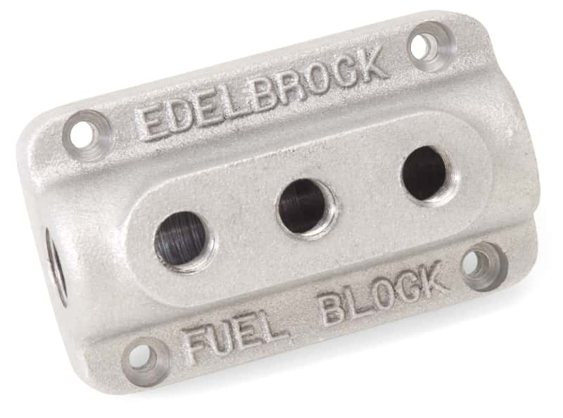 Edelbrock — Edelbrock Fuel Block Triple As Cast
CARB COMPONENTS - view 4
