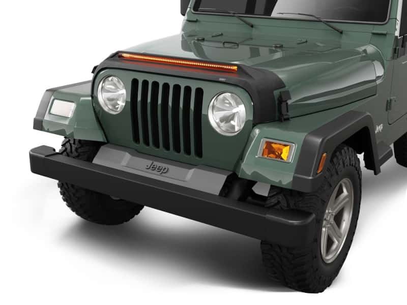 Husky Liners — Husky Liners 97-06 Jeep Wrangler TJ Aeroskin Lightshield PRO
Lighted Hood Shield
Hood Shields - view 6