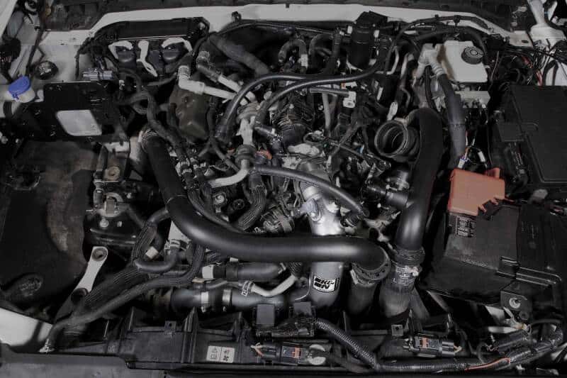 K&N Engineering — K&N 2023 Ford Bronco Raptor 3.0L V6 Aluminum Charge Pipe Kit - Gunmetal Gray - view 3