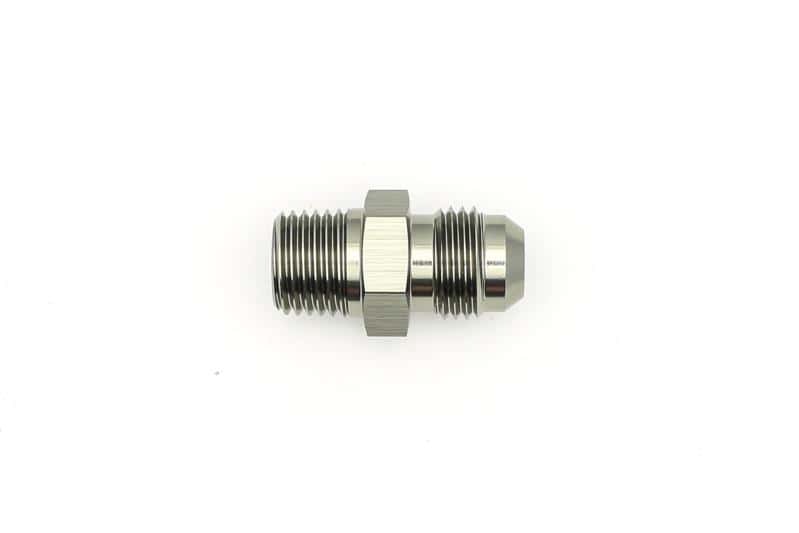 DeatschWerks — DeatschWerks 6AN Male Flare To 1/4in. Male NPT Adapter - view 1