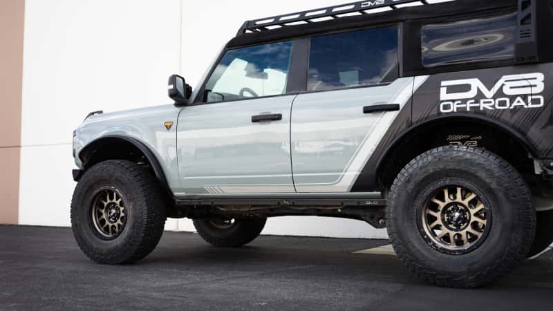 DV8 Offroad — DV8 Offroad 21-23 Ford Bronco Pinch Weld Covers - view 3