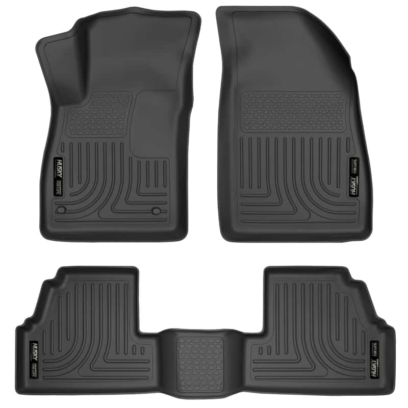 Husky Liners — Husky Liners 13-14 Buick Encore WeatherBeater Black Front/2nd Row Floor Liners
Floor Liners - view 1