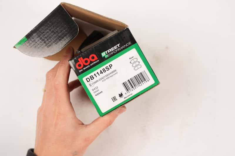 DBA — DBA 90-96 Nissan 240SX w/ABS SP Performance Front Brake Pads
Brake Pad - view 3