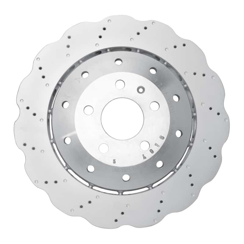 DFC — DFC 14-24 Audi R8 Rear Drilled Hi-Carbon Alloy Geomet Coated Rotor
DFC Brake Rotor - view 1