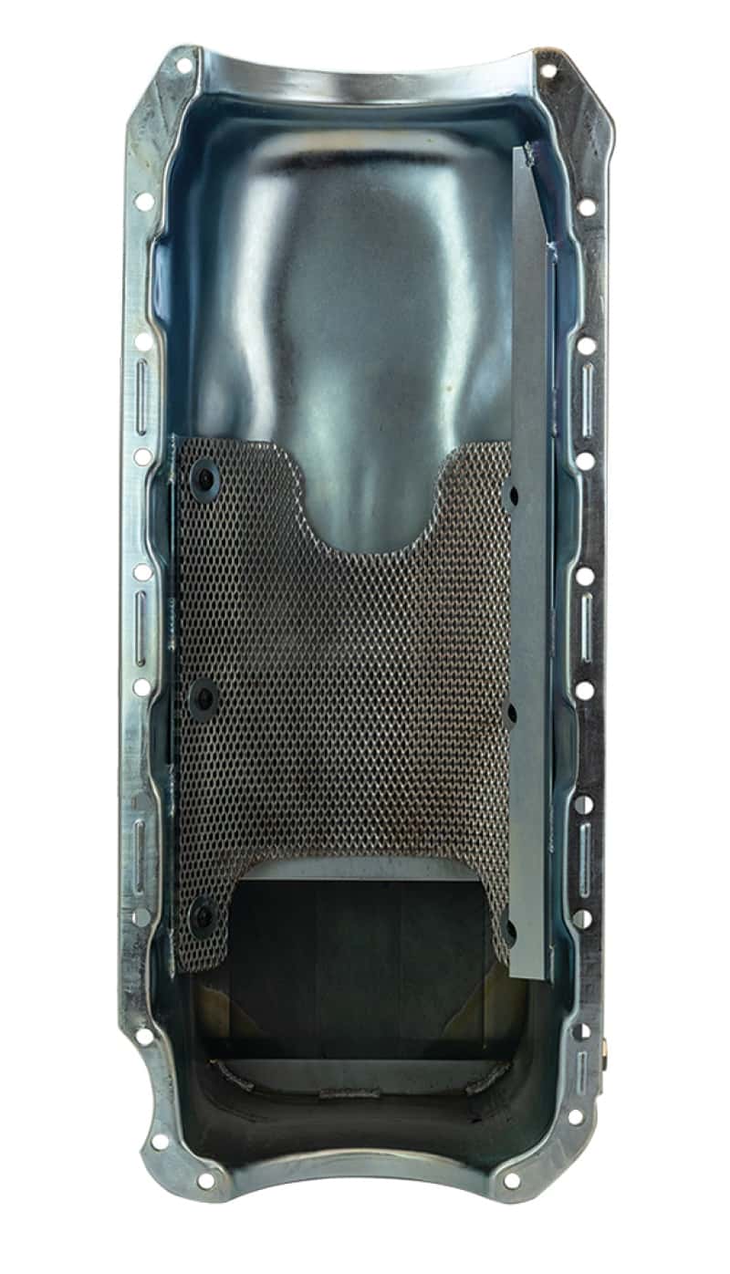 Moroso — Moroso Chevrolet Big Block Mark IV Kicked Out Wet Sump 6qt 8in Steel Oil Pan - view 2