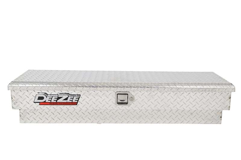 Dee Zee — Dee Zee Universal Tool Box - Red Side Mount BT Alum 68In
ToolBxTrkBedSideRail - view 1