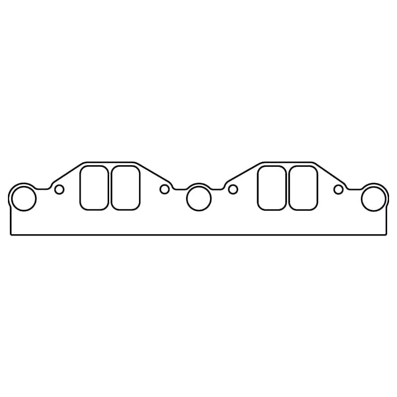 Cometic Gasket — Cometic Chrysler A4 Midget/A8 Sprint Car Block .047in Fiber Intake Mani Gskt-With W9 Cyl Head-2 Pack
Intake Gasket - view 1