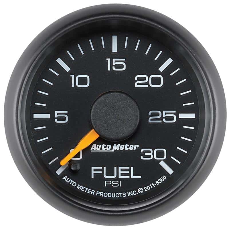 AutoMeter — Autometer Factory Match Chevy 2-1/16in FSE 0-30 PSI Fuel Pressure Gauge
2-1/16" FUEL PRESS, - view 2
