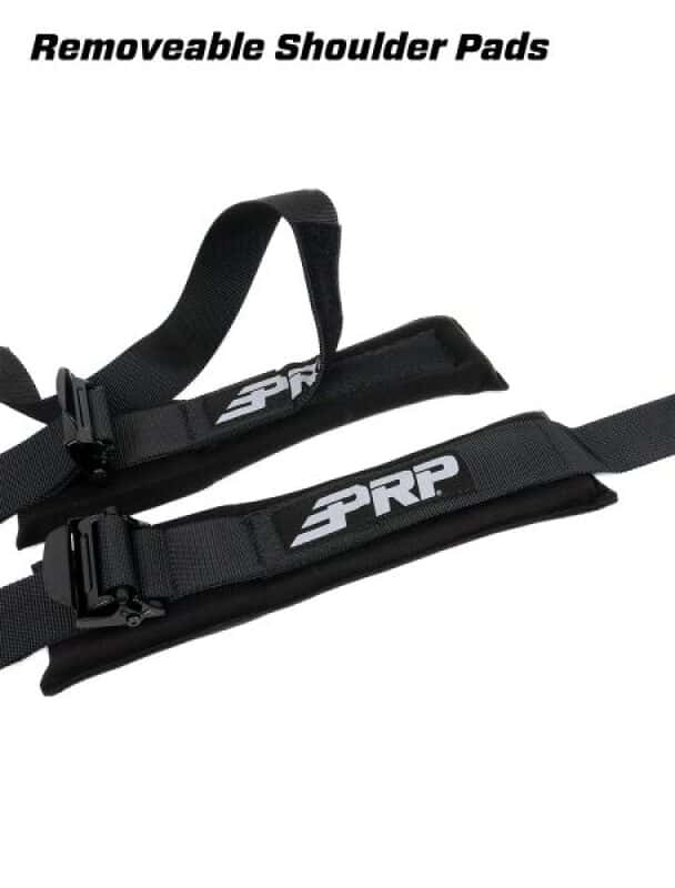 PRP Seats — PRP 5.3x2 Harness - 5 Point Harness 3In Lap Belts 2In Shoulder Belts w/ Removable Pads - view 2
