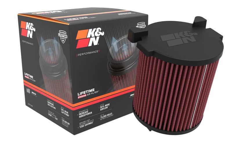K&N Engineering — K&N 03 Audi A3 L4-1.6L Drop In Air Filter
Replacement Air Filt
Air Filter - view 10
