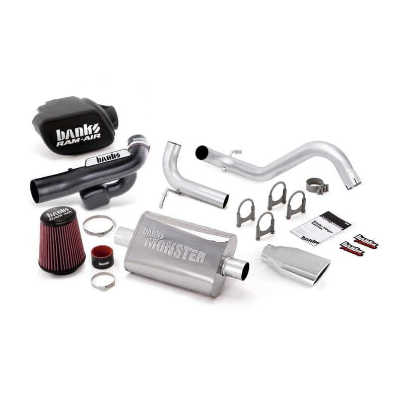 Banks Power — Banks Power 12-15 Jeep 3.6L Wrangler 2dr Stinger Sys (no AutoMind) - SS Single Exh w/ Chrome Tip
Power/Efficiency Sys
Stinger Bundle - view 2