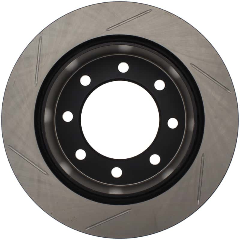 Stoptech — StopTech Power Slot 03-06/08-09 Chevy Avalanche 2500 / 04-09 Silverado 3500 4WD/06-09 2WD (Single R
Sport Slotted Rotor - view 2