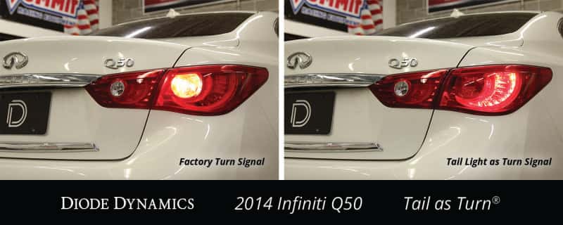 Diode Dynamics — Diode Dynamics 2014-2017 Infiniti Q50 Tail as Turn Module (USDM) (Pair) - view 3