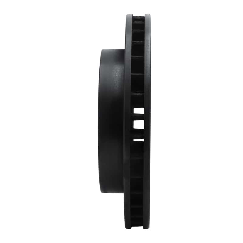 R1 Concepts — R1 1988-2000 Cadillac Escalade Front Left Drilled & Slotted Black Brake Rotor
R1 Brake Rotor Drill - view 3