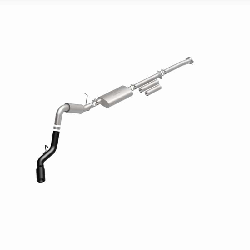 Magnaflow — MagnaFlow 11-19 GM 2500/3500 6.0L 4in Single Passenger Side Rear Exit Cat-Back Exhaust w/Black Tips
Cat-Back - view 7