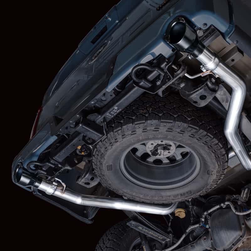 AWE Tuning — AWE Tuning 2021+ Ford F-150 Tremor (w/ Bumper Cutouts) 0FG Non-Resonated Catback -Diamond Black Tips
0FG Catback - view 3
