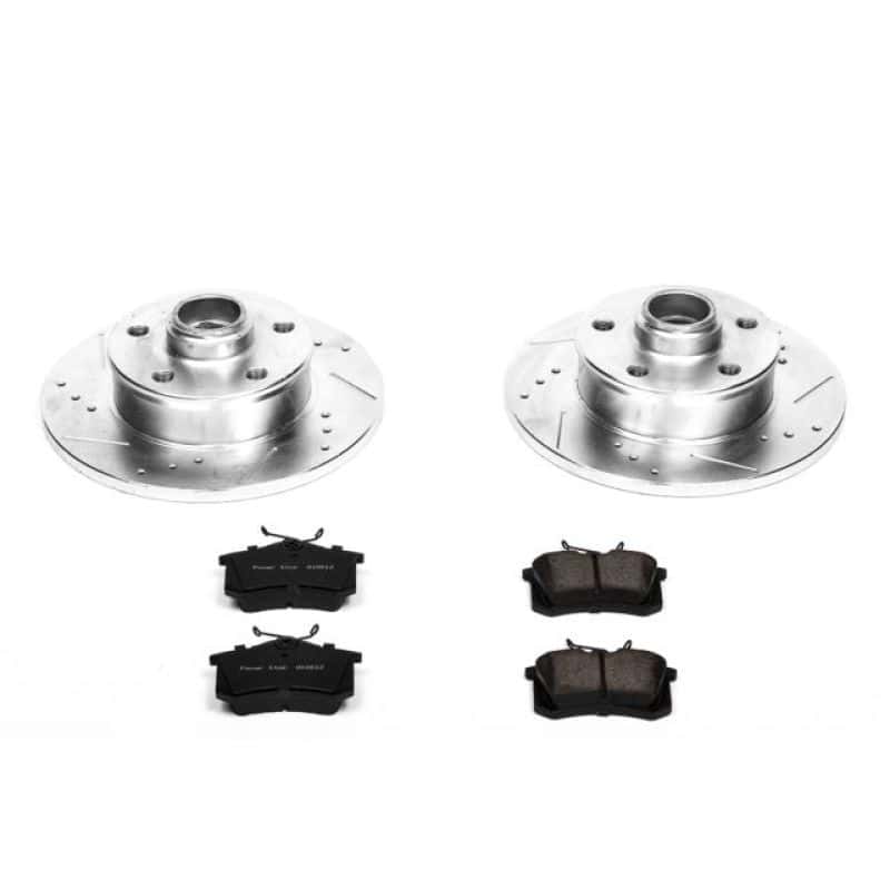 PowerStop — Power Stop 92-95 Volkswagen Corrado Rear Z23 Evolution Sport Brake Kit - view 1