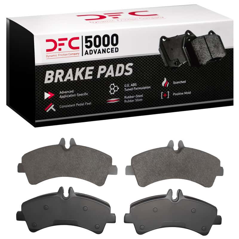 DFC — DFC 06-18 Dodge Sprinter 3500 Rear 5000 Advanced Semi Metallic Brake Pads
DFC Brake Pad Set - view 1