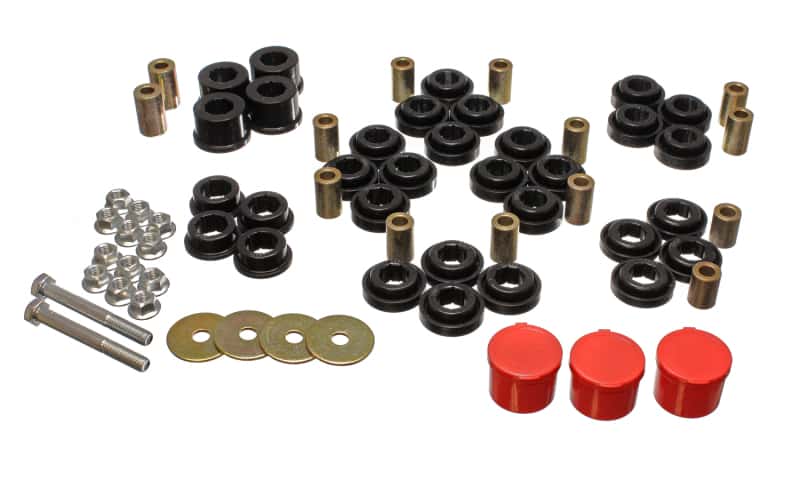 Energy Suspension — Energy Suspension Chrysler/Dodge Red Rear End Control Arm Bushing Set (Non SRT Models)
CntrlArmBshngKt - view 4