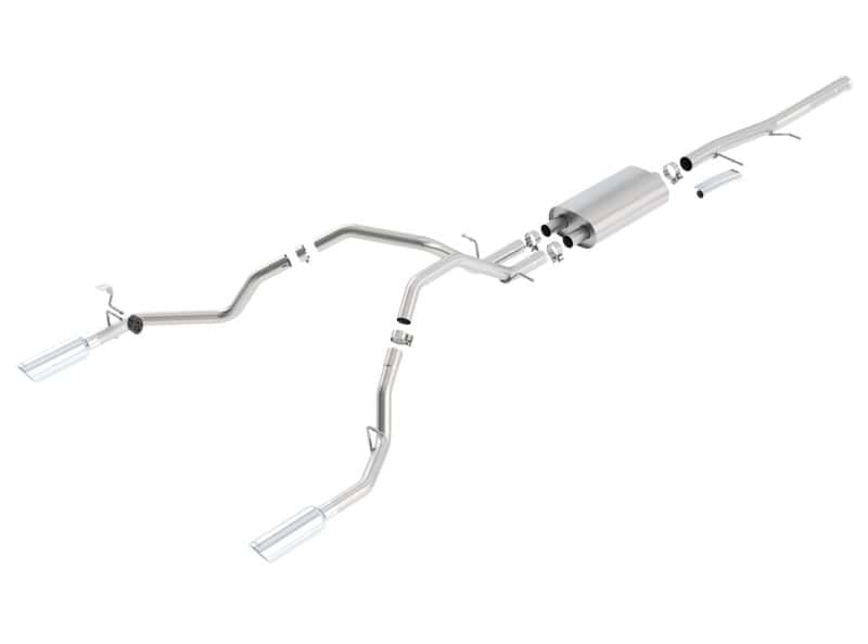 Borla — Borla 09-11 Chevrolet Silverado / 09-11 GMC Sierra S-Type SS Catback Exhaust
Cat-Back System
ExhstSysKt - view 1