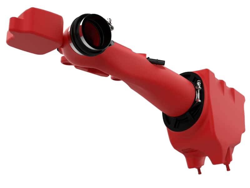 aFe — aFe Momentum GT Pro DRY S Cold Air Intake System 2018+ Jeep Wrangler (JL) V6 3.6L (Red Edition)
Momentum GT Intake - view 3