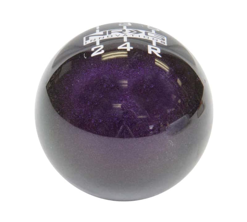 NRG — NRG Universal Ball Style Shift Knob - Heavy Weight 480G / 1.1Lbs. - Green/Purple (5 Speed) - view 1
