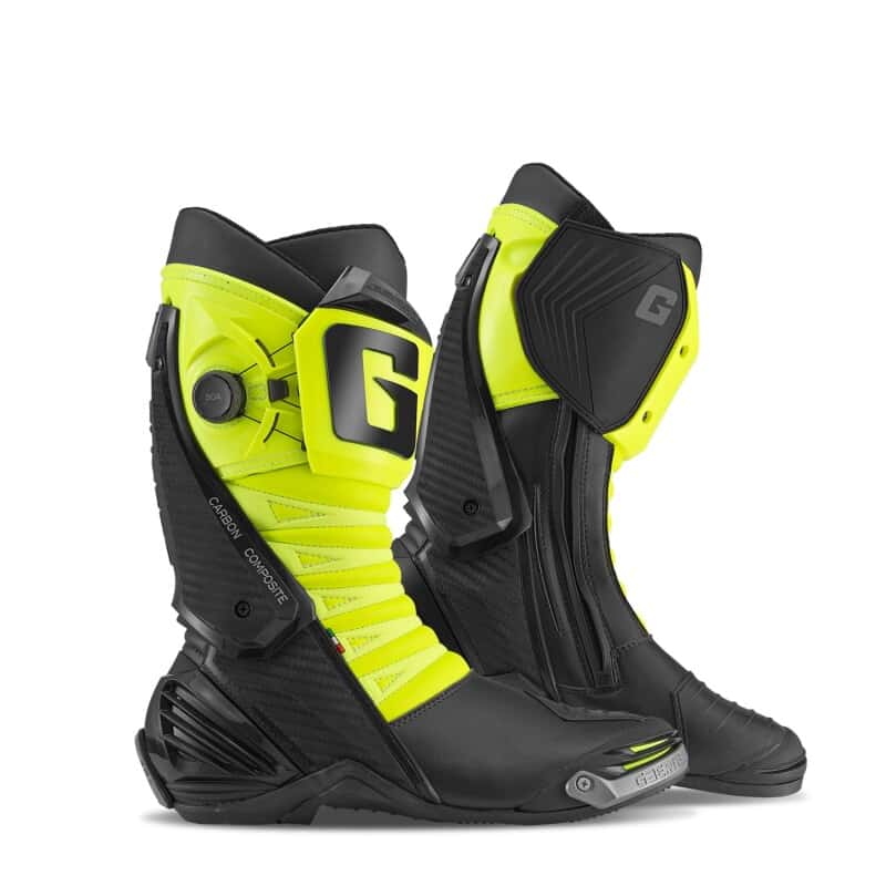 Gaerne — Gaerne GP1 LS Boot Black/Fluorescent Yellow Size - 6 - view 1