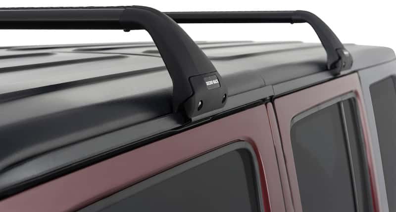 Rhino-Rack — Rhino-Rack 07-22 Jeep Wrangler JK/JL 4 Door Hard Top Vortex SG 2 Bar Roof Rack - Black
Roof Rack - view 12