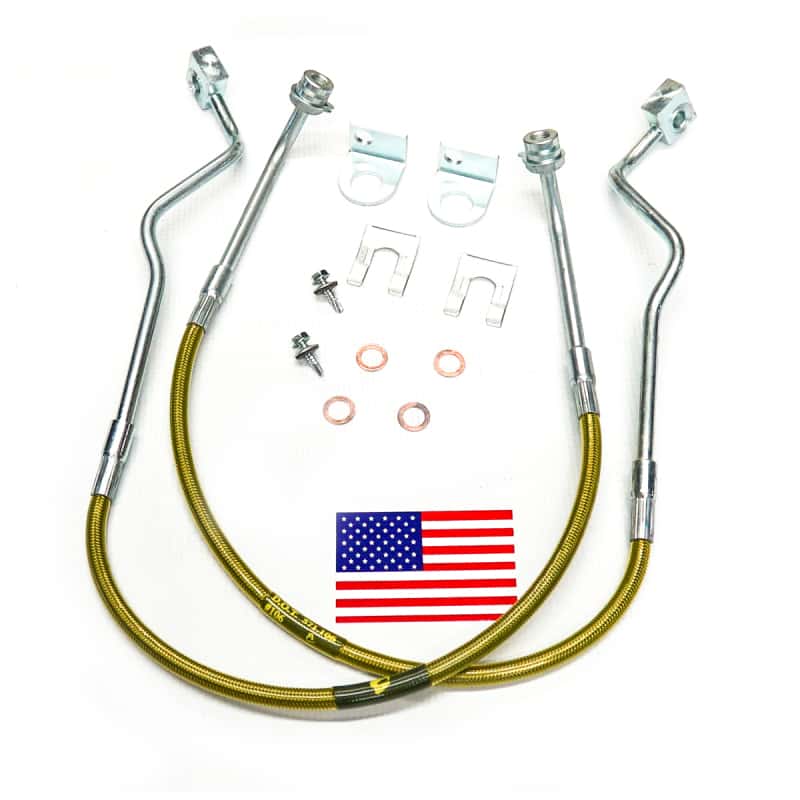Superlift — Superlift 1986 Ford Ranger/Bronco II w/ 4-6in Lift Kit (Pair) Bullet Proof Brake Hoses
Brake Line Adapter - view 1