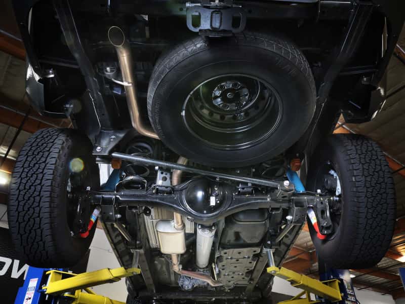 aFe — aFe 2024 Toyota Tacoma L4 2.4L MACH Force-Xp Hi-Tuck 2.5in 304 SS Steel Cat-Back Exhaust
Cat-Back Exhaust - view 4
