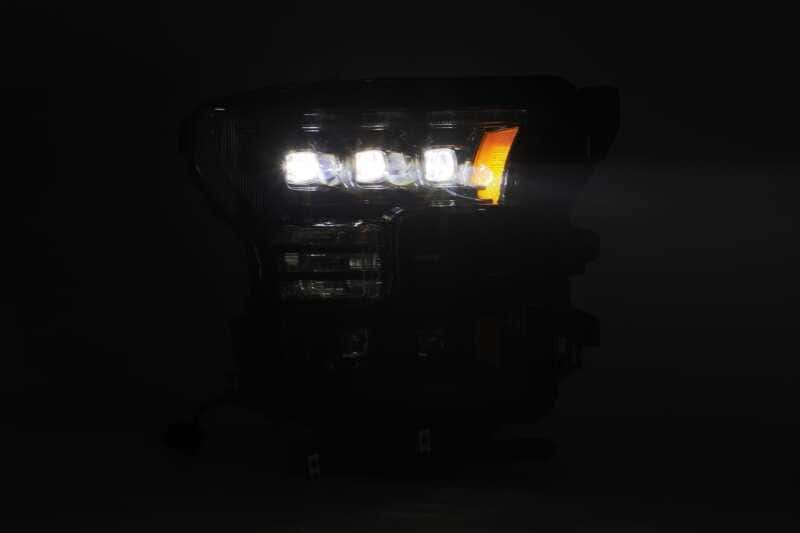 AlphaRex — AlphaRex 17-20 Ford Raptor NOVA LED Proj Headlights Plank Style Alpha Black w/Activ Light/Seq Signal
Projector Headlights - view 4