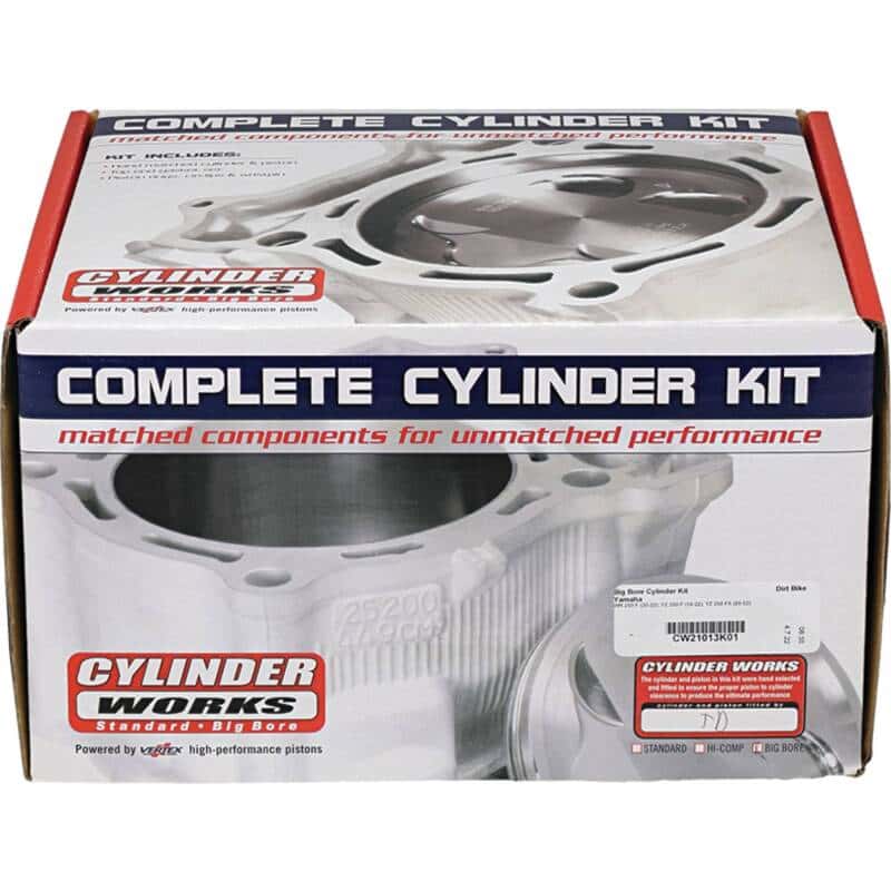 Cylinder Works — Cylinder Works 20-23 Yamaha WR 250 F 250cc +3mm Big Bore Cylinder Kit 270cc 13.8:1 Comp. 80mm - view 4