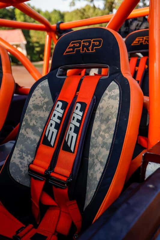 PRP Seats — PRP 5.3 Harness- Orange
Seat Harness - view 5