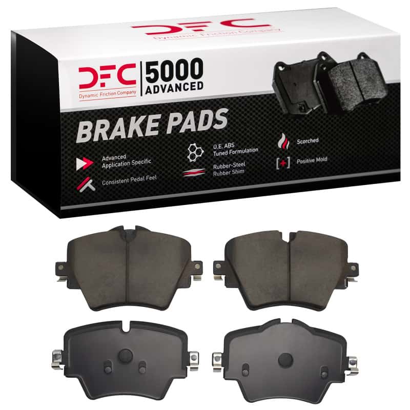 DFC — DFC 18-25 BMW 430I Gran Coupe Front 5000 Advanced Low Metallic Brake Pads
DFC Brake Pad Set - view 1