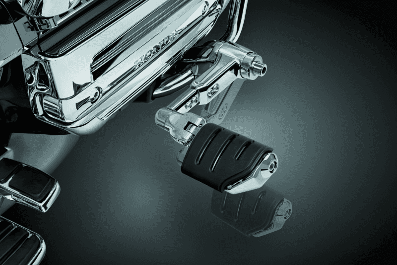 Kuryakyn — Kuryakyn Ergo III Adjustable Mount With Trident Dually ISO Pegs Chrome - view 2