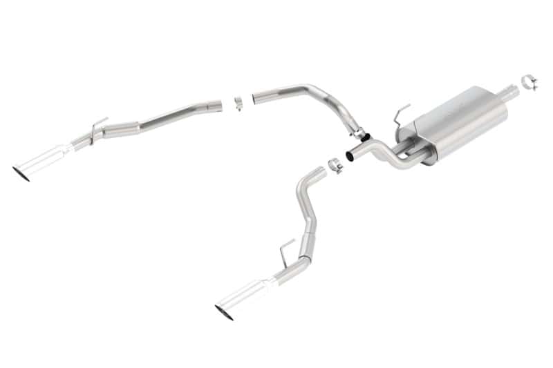 Borla — Borla Cat-Back Touring 09-15 Ram 1500 5.7L EC SB Truck Single Spilt Rear Exit Through Bumper
Cat-Back System
ExhstSysKt - view 5
