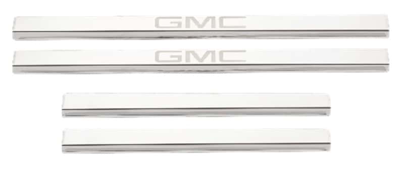 Putco — Putco 2020 GMC Sierra LD/HD - Crew Cab (4pc) w/ GMC Etching SS Door Sills
DoorSillProtSet - view 1