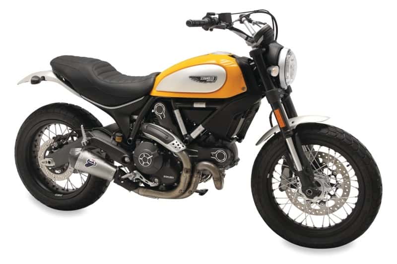 Mustang Motorcycle — Mustang 15-21 Ducati Scrambler 800 Tripper Fastback 1PC Seat - Black - view 1