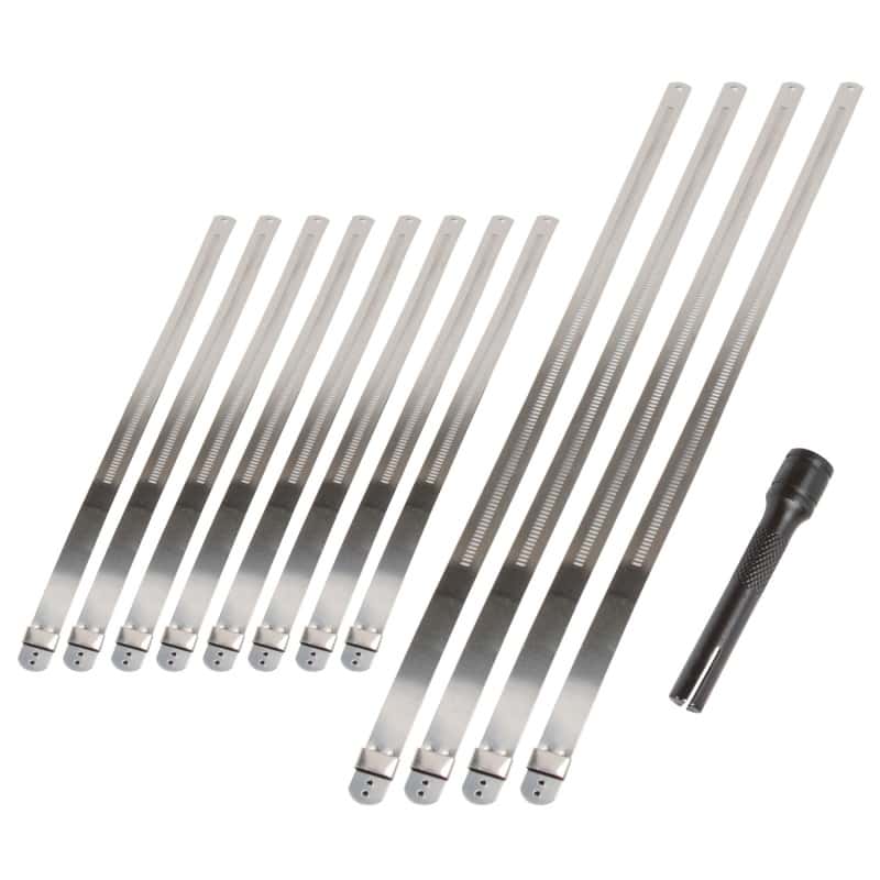 DEI — DEI Stainless Steel Positive Locking Tie & Tool Kit - 8in (8 Pack) & 14in (4 Pack)
Heat Shield Tie - view 1