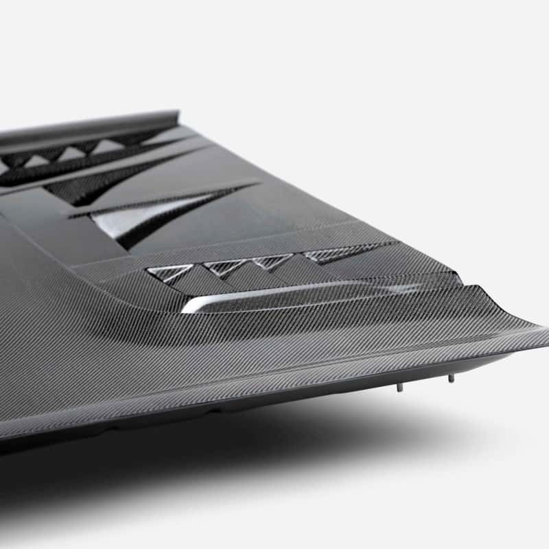 Anderson Composites — Anderson Composites 21-22 Ford Bronco 2DR/4DR Type-RT Carbon Fiber Hood - view 7
