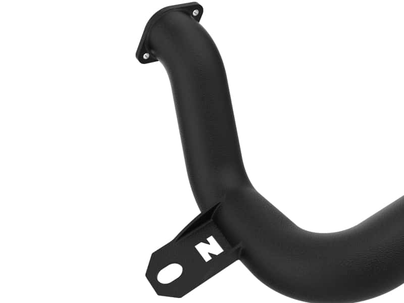 aFe — aFe 22-23 Hyundai Kona N L4 2.0L (t) BladeRunner Aluminum Hot and Cold Charge Pipe Kit - Black
Charge Pipe Kit - view 4