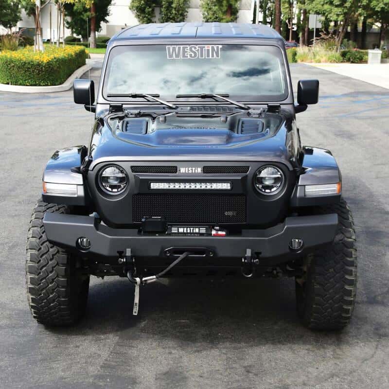Westin — Westin 18-20 Jeep Wrangler JL WJ2 Full Width Front Bumper - Textured Black
Bumper- Front
Bumper-Front - view 4