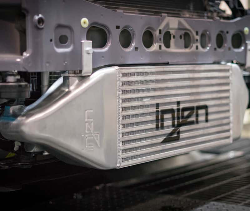 Injen — Injen 16-18 Ford Focus RS L4-2.3L Turbo Bar and Plate Front Mount Intercooler - view 5