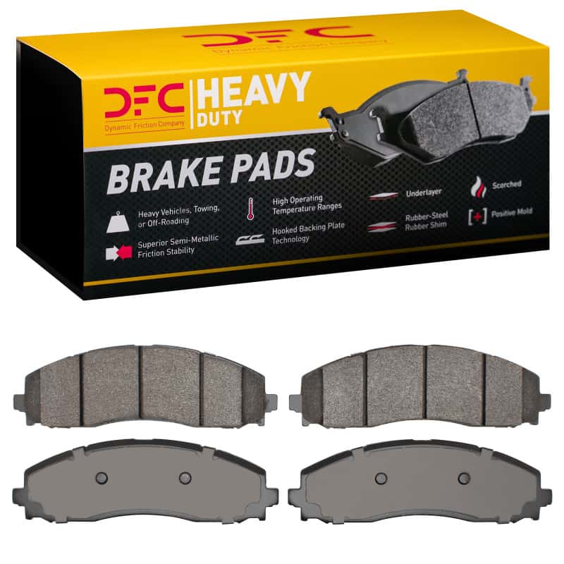 DFC — DFC 23-25 Ford F-250 2WD (Super Duty) Rear Heavy Duty Pads - Semi Metallic - view 1