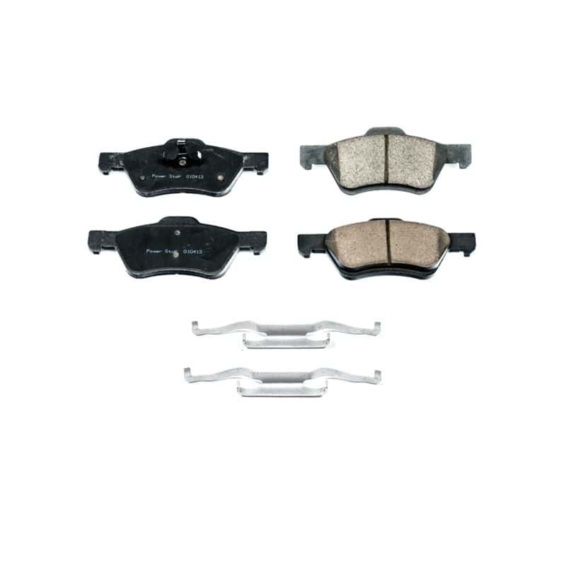 PowerStop — Power Stop 10-12 Ford Escape Front Z17 Evolution Ceramic Brake Pads w/Hardware
Z17 Brake Pads - view 1