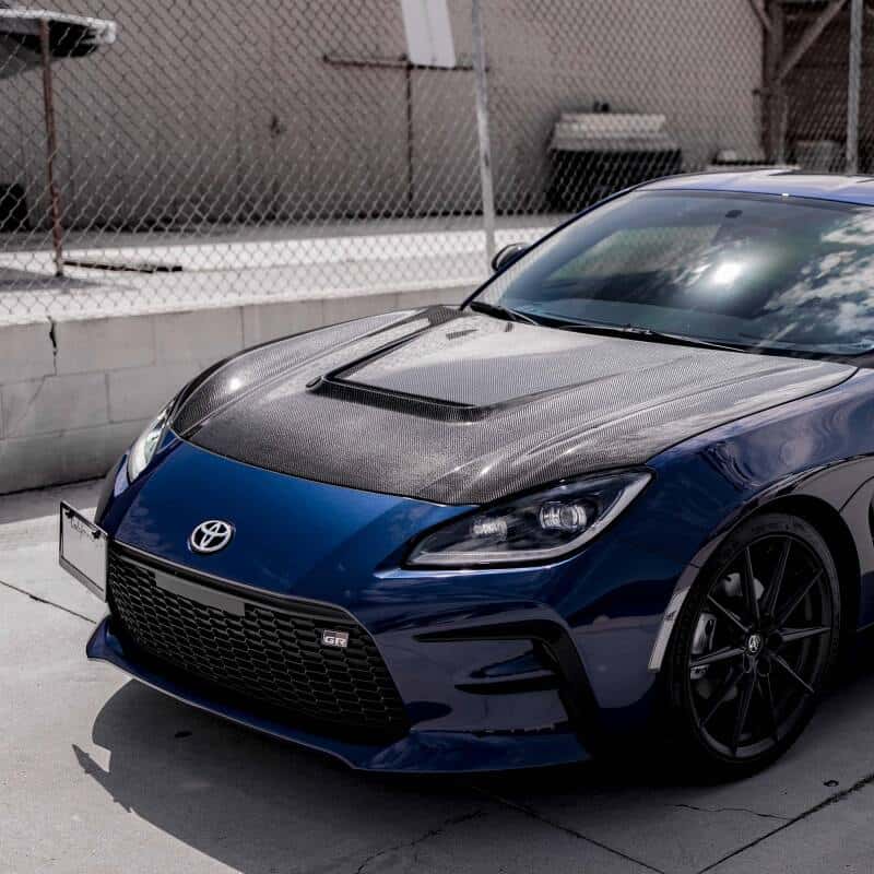 Seibon — Seibon 2022 Toyota GR86 / Subaru BRZ VS-Style Carbon Fiber Hood - view 6