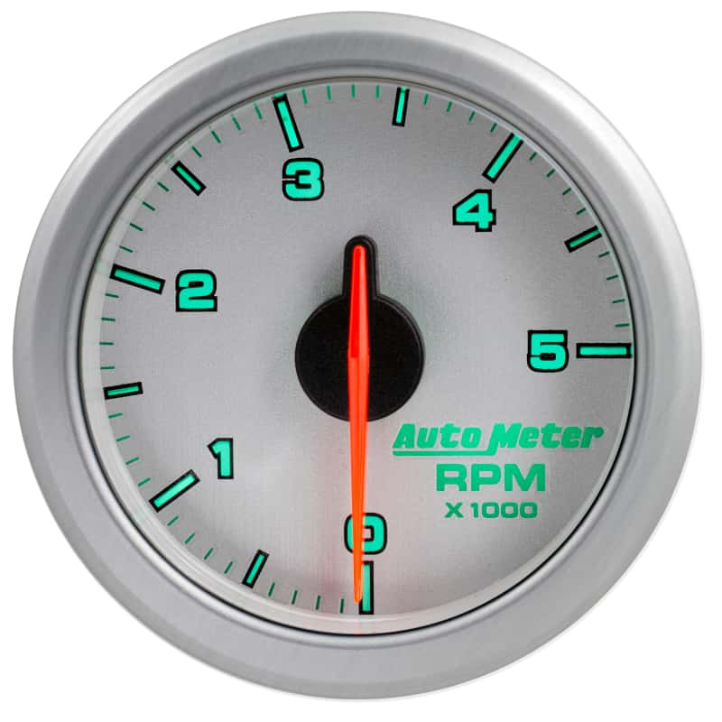 AutoMeter — Autometer Airdrive 2-1/6in Tachometer Gauge 0-5K RPM - Silver
GA 2" 5KRPM ARDRV SL - view 14