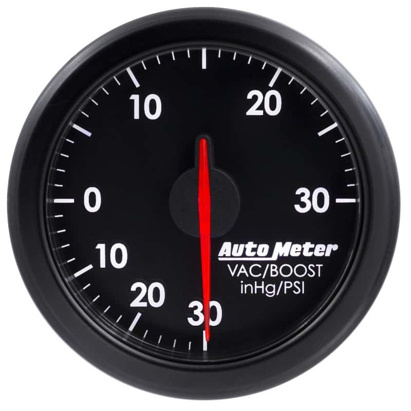 AutoMeter — Autometer Airdrive 2-1/6in Boost/Vac Gauge 30in HG/30 PSI - Black
GA 2" BST/V ARDRV BK - view 15